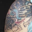 Here it is...for some reason, the black starts looking brown. I guess that's just fading.