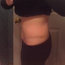 Side view 6 wks...can't wait to get shredded in the gym :)