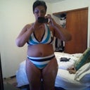 I don't feel like I look smaller but my clothers are big in the waist. 3 weeks post op