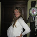 Big ol' preggo me...poor tummy!!