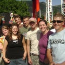 I am in the black shirt and I think that is around losing 50 lbs.