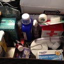 All my supplies for Post - Op care
Update:  Half this crap was never used.  Don't over think what you will need.
