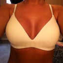 Day 15 wearing a non-padded, wire free bra from VS in size 34C