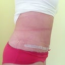 Side view,  marks from binder.  2 weeks