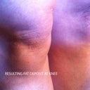 It is easier to compare in person. But here is a photo of the fat deposit on my knee.