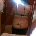 my back rolls & the muffin top on the hips is what bothers me the most.