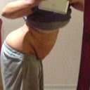 Huge belly hang