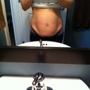 before shot...just one big flab