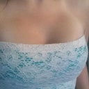 Strapless with no bra! Love it