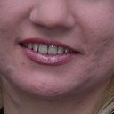 Before with heavy make up