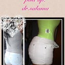 Waist itty bitty big booty busting out the shorts, also I needed tighter shirts for under garment, this is a girls size 7/8 I got in the kids section at Walmart! Holy shit!!!! Lol