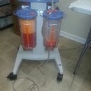 2400cc of melted fat 5.5lbs