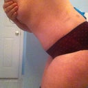 Day 10 PO - Leaning forward with NO HANG! Gotta love it! Nighttime pic. Not too shabby considering I have swelling.