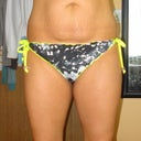So I went and bought a bikini today...ugh. Really. I can't wait until I am not embarrassed by this. (BEFORE)