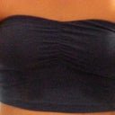 Before - In a tube top without a bra.