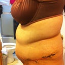 from the left side...5 weeks PO to show swelling