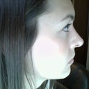 Side view, 4 weeks. Hard to see, but bumpy and first day noticing indentation.