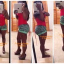Tried on random mixed-matched pieces as i was trying to get pictures for you guys...lol THIS IS NOT AN OUTFIT! (was wearing the corset to minimize swelling while out of garment)