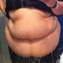 from the front