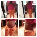 started off cute and flat but ended up all puffed up looking a hot mess!!!