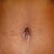 Close up of my belly button at 4 weeks.  Again, pretty frankenstein.