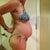 Here I am just before surgery looking 6 months pregnant... absolutely NO intact abdominal muscles whatsoever!