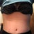 yoga pants. lines are again from garment