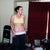 getting ready to work out a few weeks ago!