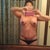 4 weeks Post Op.  Front view.  Notice swelling on my left side.
