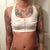 In the sports bra I got to wear after, see how saggy it is lol