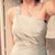 jcrew dress arrived today...and i even need to take it in some. woohoo! (nevermind the black bra hanging out)