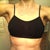 here's a pic of me in super tight sports bra (after arriving home post-explantation today) in hopes that it will push the girls up and tighten my skin