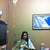 With my IV drip and blanket, waiting for the Doc