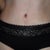 Belly button a bit red around the edges but now dry and healing well. I did not have a belly button before at all (check out my before photos, it was lost in a mound of old scars and was hideous)