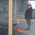 Picture of profile in work clothes.  Look how much I hunch forward.