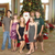 With my 5 kids.  They are my life!