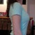 Side profile in a normal t-shirt.