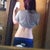 I think I look narrower through the back (had flanks done)
