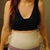 Wearing my binder etc and have my drains for my breasts. I had no tummy drains. :o)