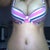 9day... below the belly button is old belly button