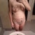 Front, deflated breasts and saggy stomach