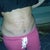 flat belly but still hard in some spots