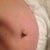 My belly button:) very few stretches!!!