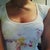 With a t-shirt