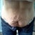 bent over (yuck!)