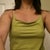 Before with a bra top cami - awful!