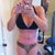 5 weeks 4 days. New bikini!  Check out the marks from my compression. Yikes!