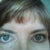 Wearing mascara for the first time since the surgery.  I also have Dermablend on my upper lids to hide the redness until it disappears on its own.  The lighting was weird, that's why one eye looks darker.