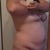 side view of hanging belly (tried covering my girls up but one still managed to pop out oops sorry)
