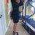 Flatter than I've ever been. No compression!  Borrowed dress from my daughter :)